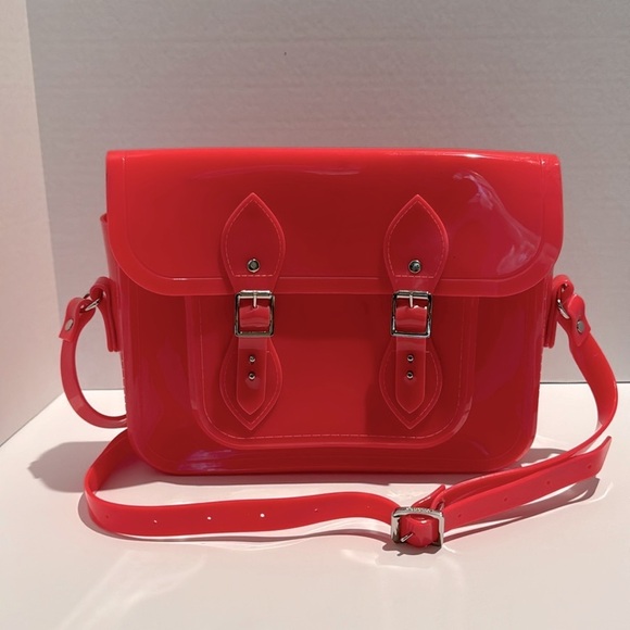 Melissa + Cambridge Satchel Company Handbags - Melissa x The Cambridge Satchel Company Bag Neon‎ Pink - Berry Smell